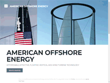 Tablet Screenshot of americanoffshoreenergy.com